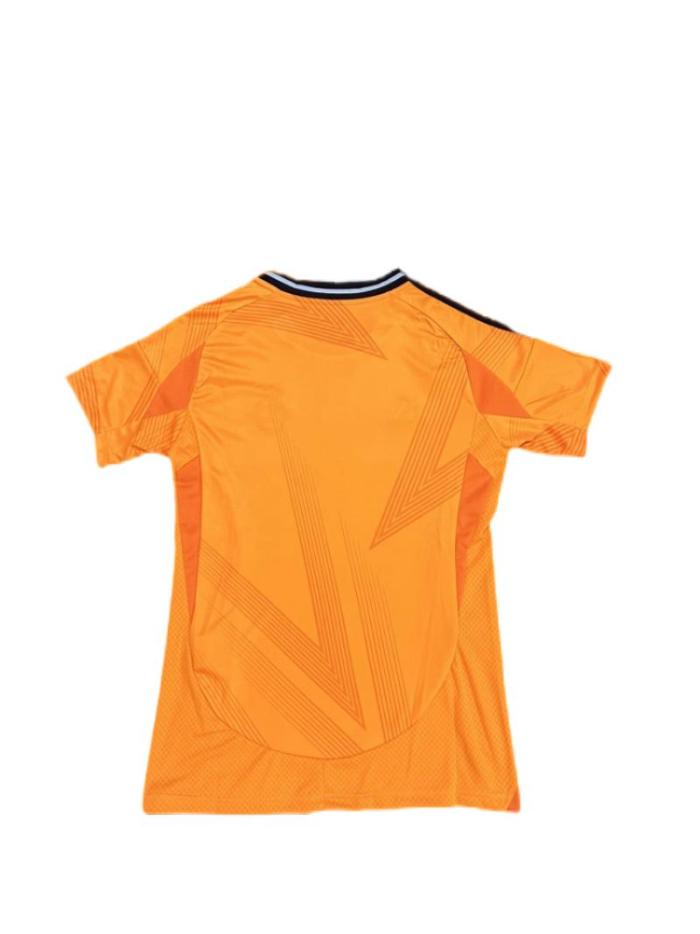 Real Madrid Woman 24/25 Away Orange Soccer Jersey