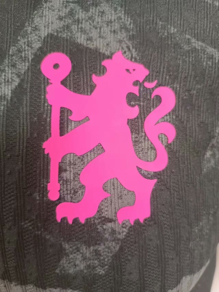 Chelsea 24/25 Third Black/Pink Leaked Jersey(Player)