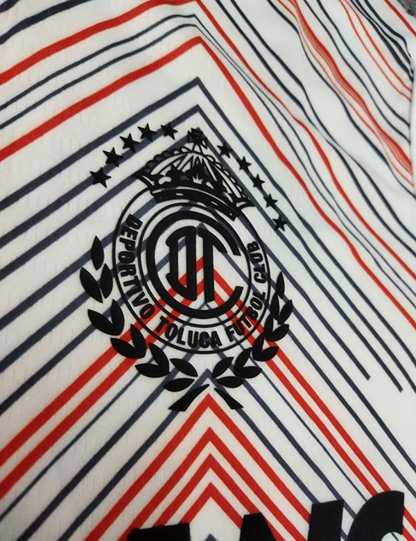 Toluca 24/25 Away White Soccer Jersey