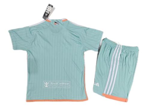 Kids-Inter Miami 24/25 Third Mint Green Soccer Jersey