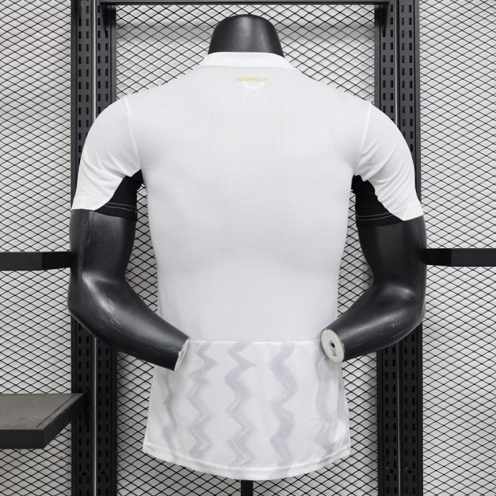 Leverkusen 24/25 Away White Soccer Jersey(Player)