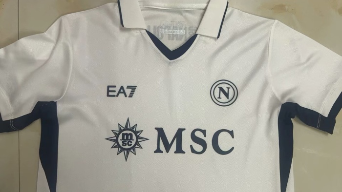 Napoli 24/25 Away White Soccer Jersey