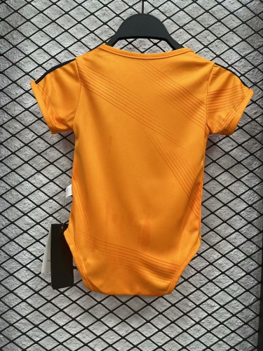 Real Madrid 24/25 Baby Away Orange Soccer Jersey