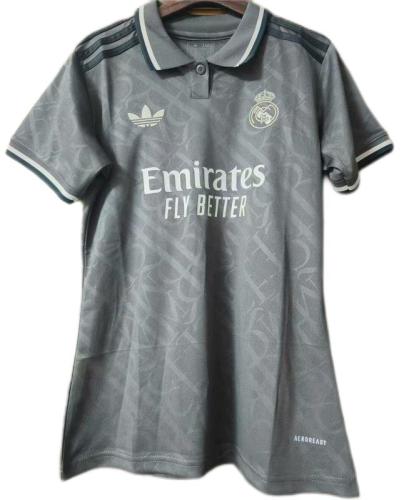 Real Madrid Woman 24/25 Third Dark Grey Jersey