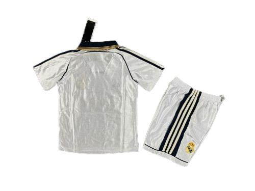 Kids-Real Madrid 98/00 Home Soccer Jersey