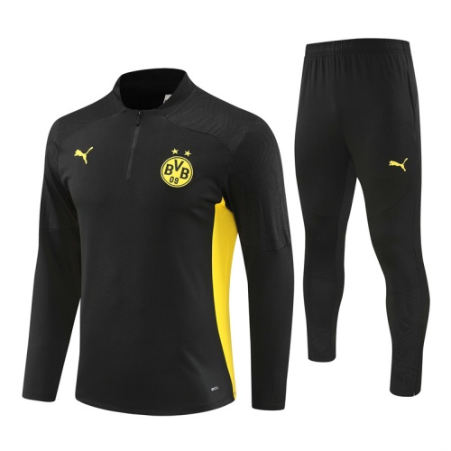 Dortmund 24/25 Tracksuit - Black/Yellow