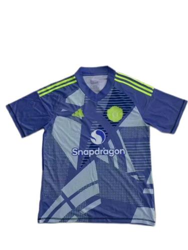 Manchester Utd 24/25 GK Purple Soccer Jersey