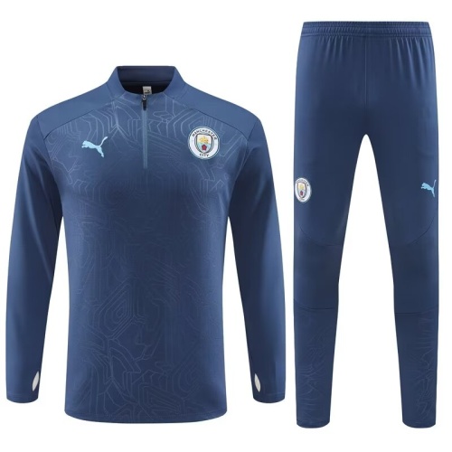 Manchester City 24/25 Tracksuit - Navy Blue