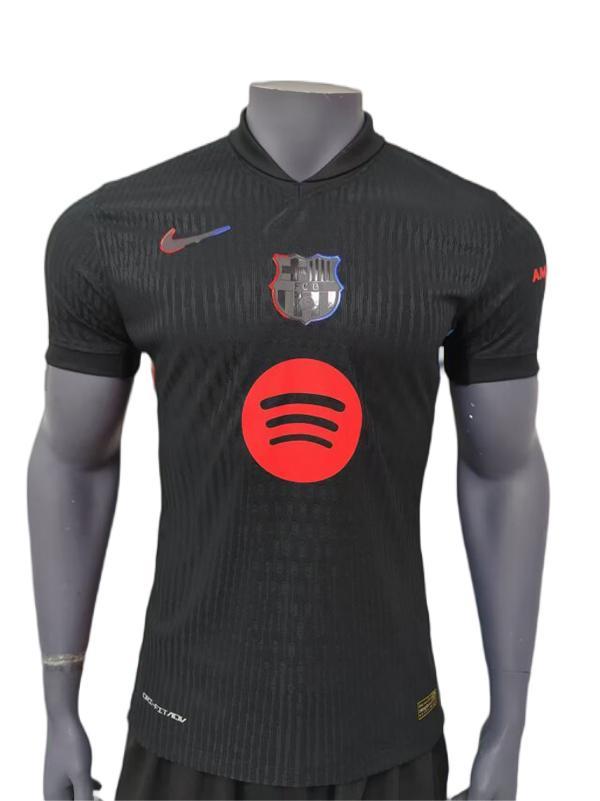 Barcelona 24/25 Away Black New Sponsor Jersey(Player