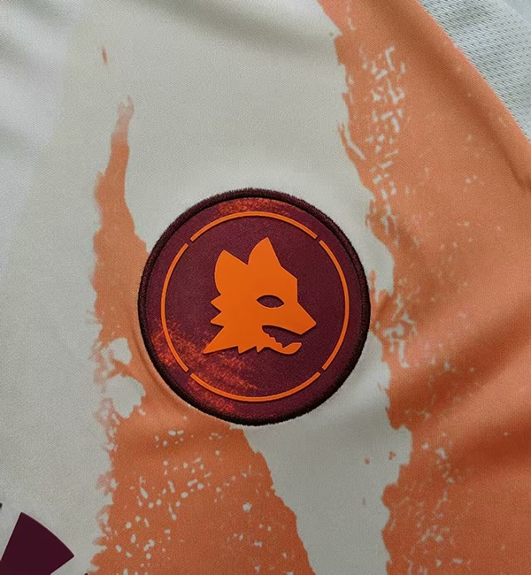 Roma 24/25 Away White/Red Soccer Jersey
