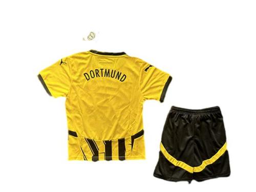 Kids-Dortmund 24/25 Cup Kit Soccer Jersey