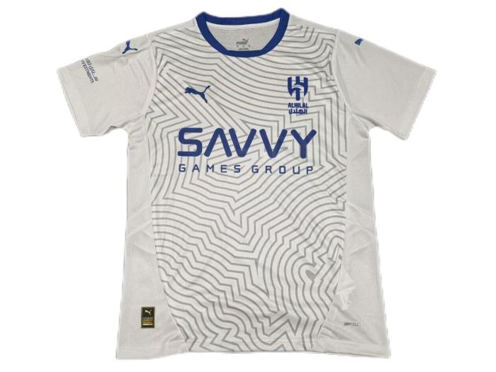 Al-Hilal 24/25 Away White Soccer Jersey
