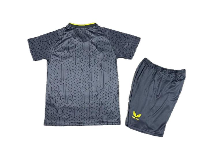 Kids-Everton 24/25 Away Dark Grey Soccer Jersey