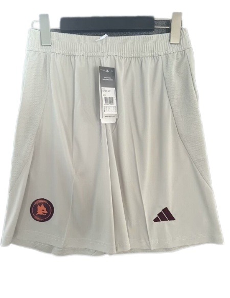 Roma 24/25 Away White Shorts