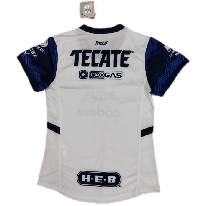 Monterrey Woman 24/25 Away White Soccer Jersey