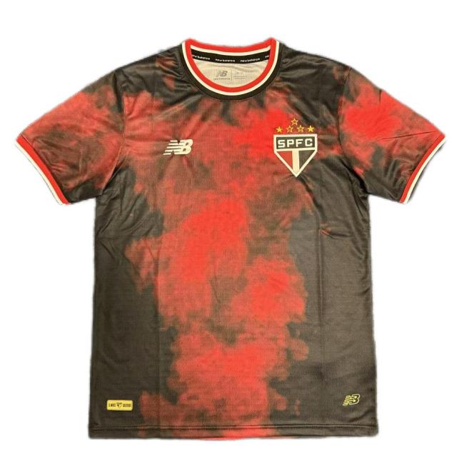 Sao Paulo 24/25 Third Black/Red Soccer Jersey