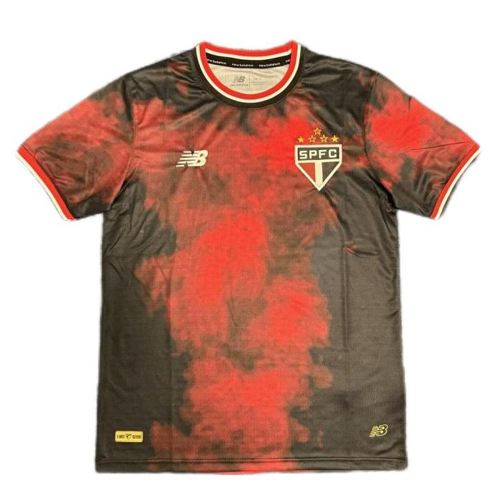 Sao Paulo 24/25 Third Black/Red Soccer Jersey