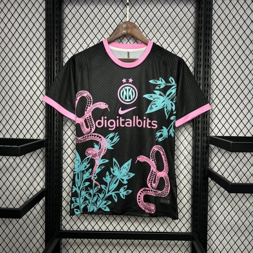 Inter Milan 24/25 Special Black/Pink/Green Jersey
