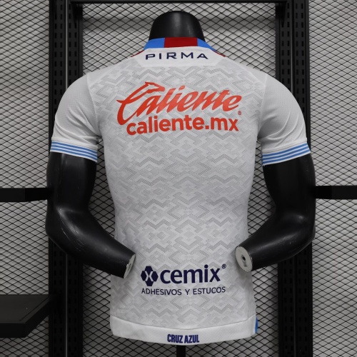 Cruz Azul 24/25 Away White Soccer Jersey(Player)