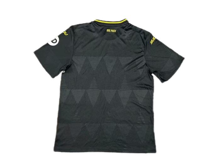 Wolves 24/25 Away Black Soccer Jersey