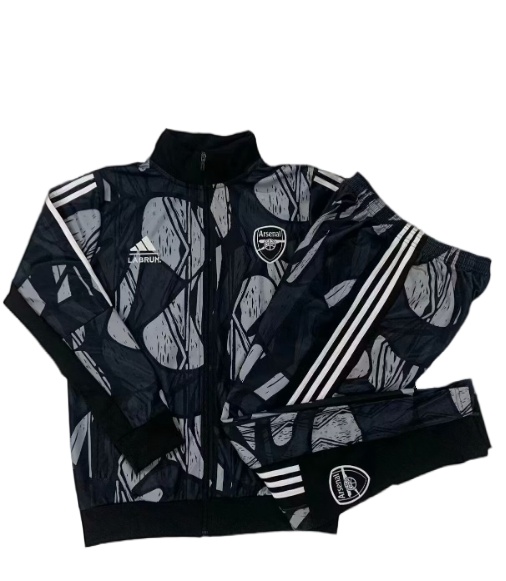 Arsenal 24/25 Tracksuit - Black/Grey