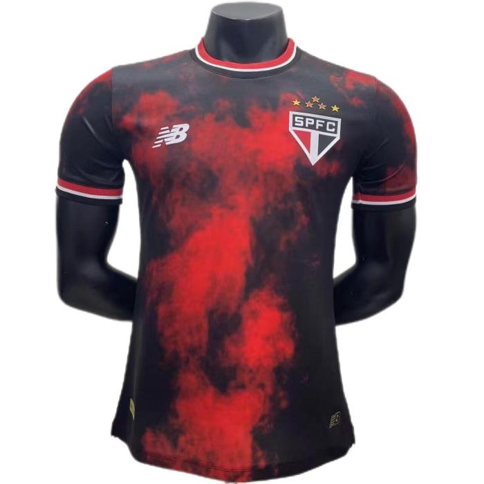 Sao Paulo 24/25 Third Black/Red Jersey(Player)