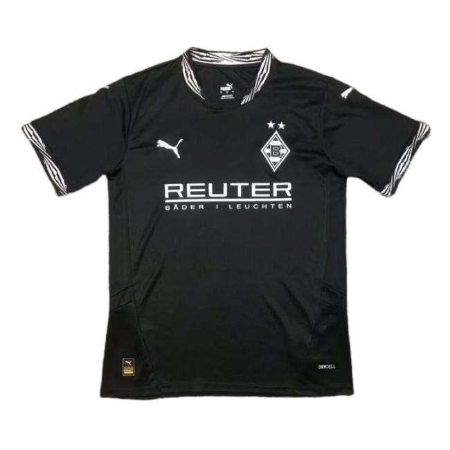 Monchengladbach 24/25 Third Black Soccer Jersey