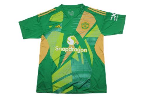 Manchester Utd 24/25 GK Green Soccer Jersey