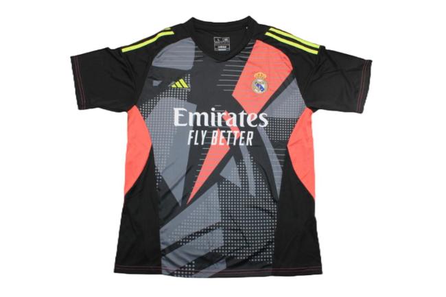 Real Madrid 24/25 GK Black Soccer Jerseys