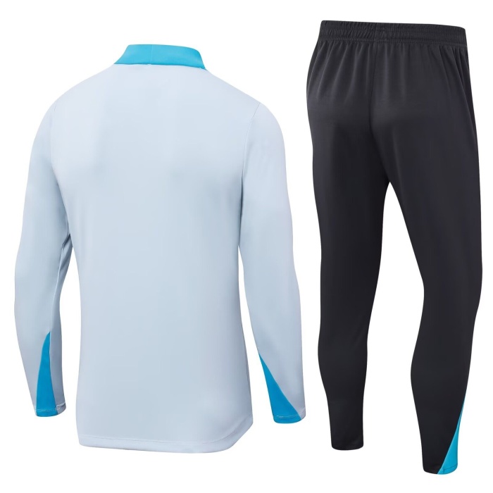 Tottenham 24/25 Tracksuit - Light Grey Blue