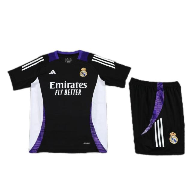 Real Madrid 24/25 Black/Purple/White Training Kit