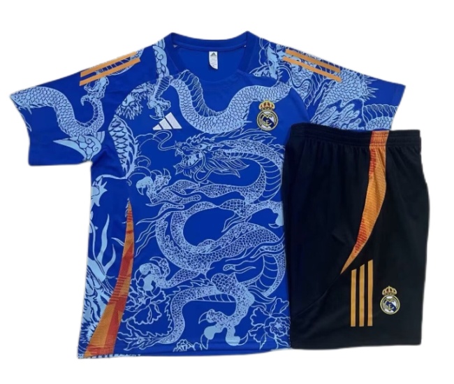 Real Madrid 24/25 Blue/Orange Training Kit