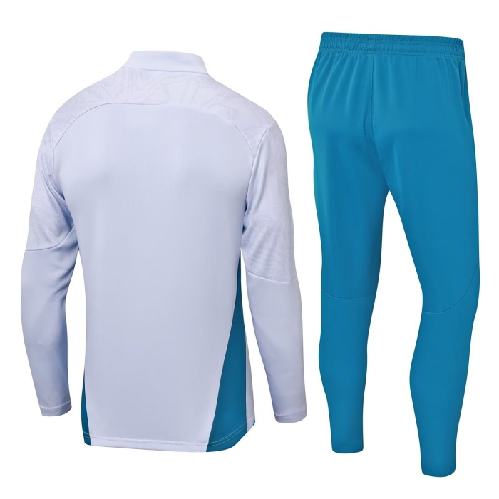 Marseille 24/25 Tracksuit - Light Grey Blue