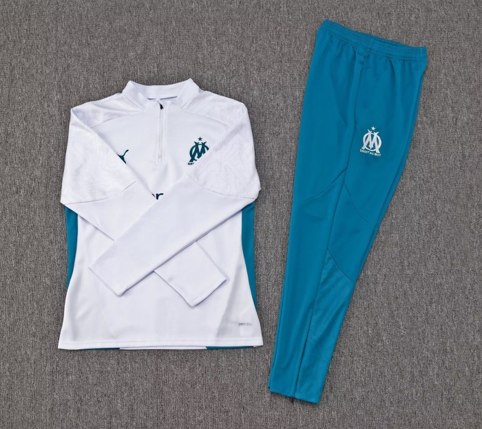 Marseille 24/25 Tracksuit - Light Grey Blue