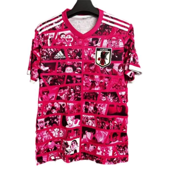Japan 24/25 Special Dark Pink Soccer Jersey