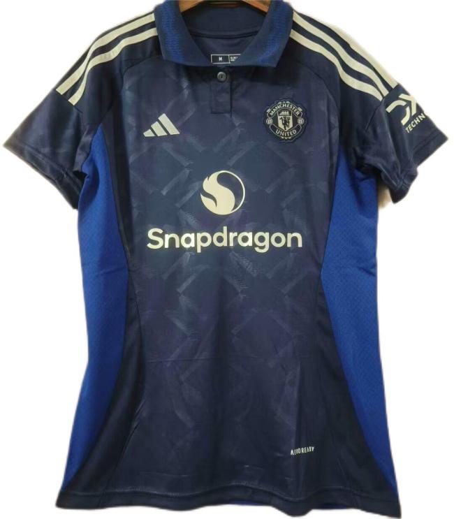 Manchester Utd Woman 24/25 Away Dark Blue Jersey