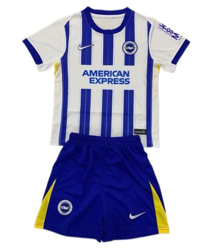 Kids-Brighton 24/25 Home Soccer Jersey