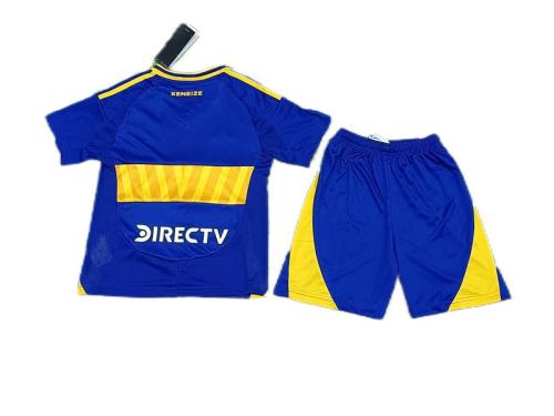 Kids-Boca juniors 24/25 Home Soccer Jersey