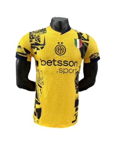 Inter Milan 24/25 Third Yellow Jersey(Player)