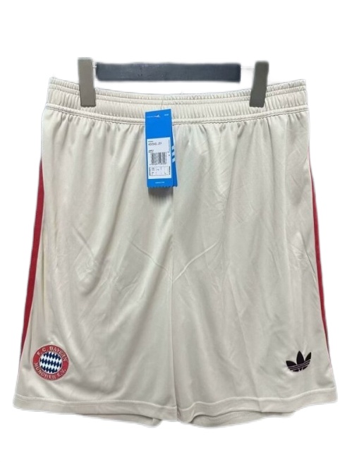 Bayern Munich 24/25 Third Light Beige Soccer Shorts