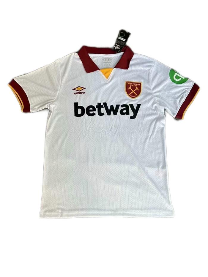 Westham 24/25 Third White Soccer Jersey