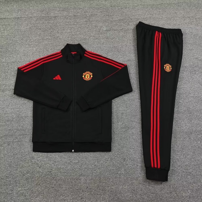 Man Utd 24/25 Tracksuit - Red/Black