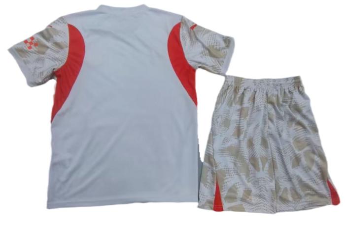 Kids-Manchester City 24/25 GK White Soccer Jersey