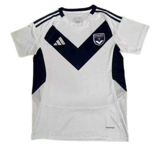 Bordeaux 24/25 Away White Soccer Jersey