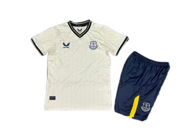 Kids-Everton 24/25 Third Away Soccer Jersey