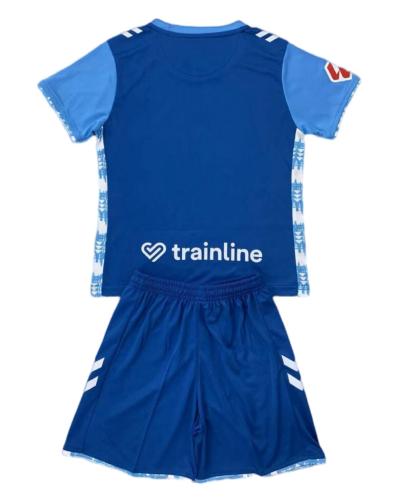 Kids-Real Betis 24/25 Third Blue Soccer Jersey