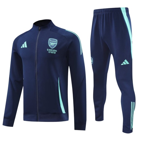 Arsenal 24/25 Tracksuit - Navy Blue/Green