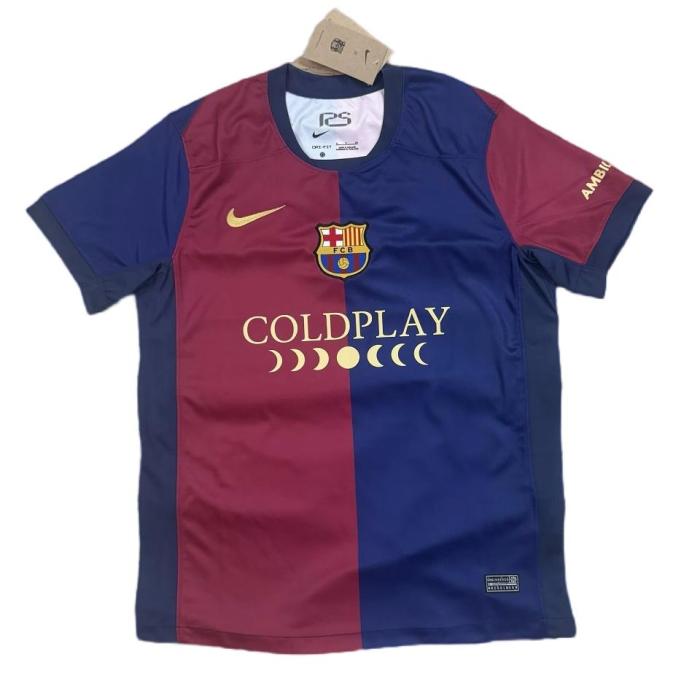Barcelona 24/25 Home Coldplay Soccer Jersey