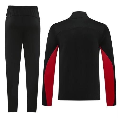 AC Milan 24/25 Tracksuit - Black/Red