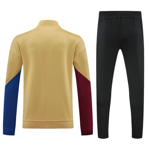 Barcelona 24/25 Tracksuit - Golden/Red/Blue